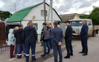В Бугуруслане восстанавливают водоснабжение после паводка