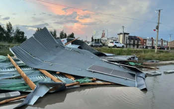 В Новоорске подсчитывают ущерб после урагана