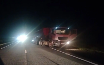 Под Соль-Илецком грузовик насмерть сбил пешехода