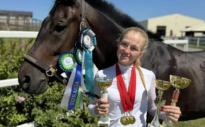 Оренбурженка стала призёром чемпионата Евразии по конкуру