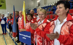 В Оренбурге проходит XIV областная спартакиада «Спортивное долголетие»