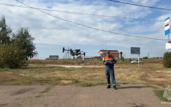 МЧС провело аэрофотосъёмку в Оренбургском районе