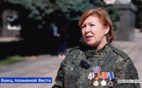 Оренбурженка с позывным Веста после волонтёрской работы отправилась на передовую