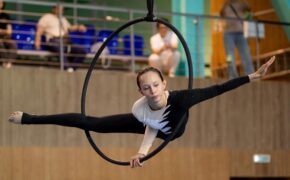 В Оренбурге состоялось первенство города и фестиваль по воздушной гимнастике