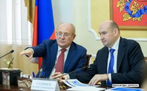 Евгений Солнцев и Виталий Маркелов обсудили догазификацию Оренбуржья