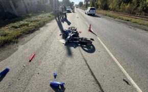 В Орске водитель «Весты» сбил 14-летнего подростка на питбайке
