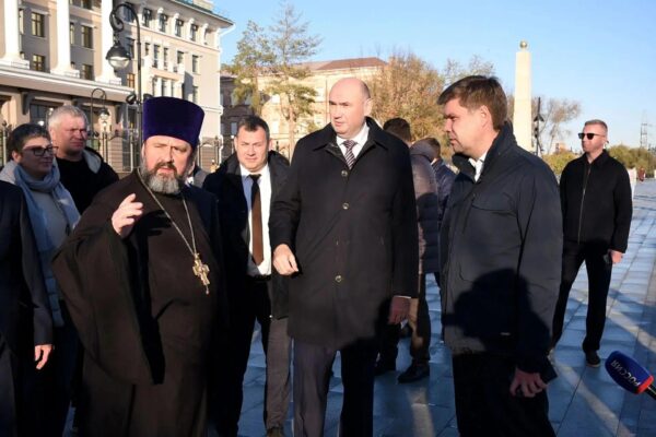 В Оренбурге открыли обновлённую верхнюю набережную Урала